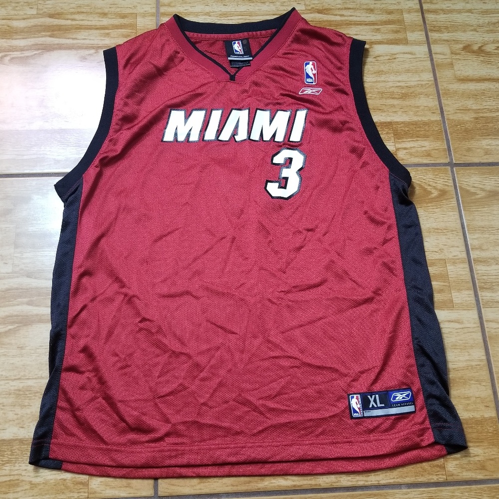Reebok Dwayne Wade Jersey Miami Heat Size Small